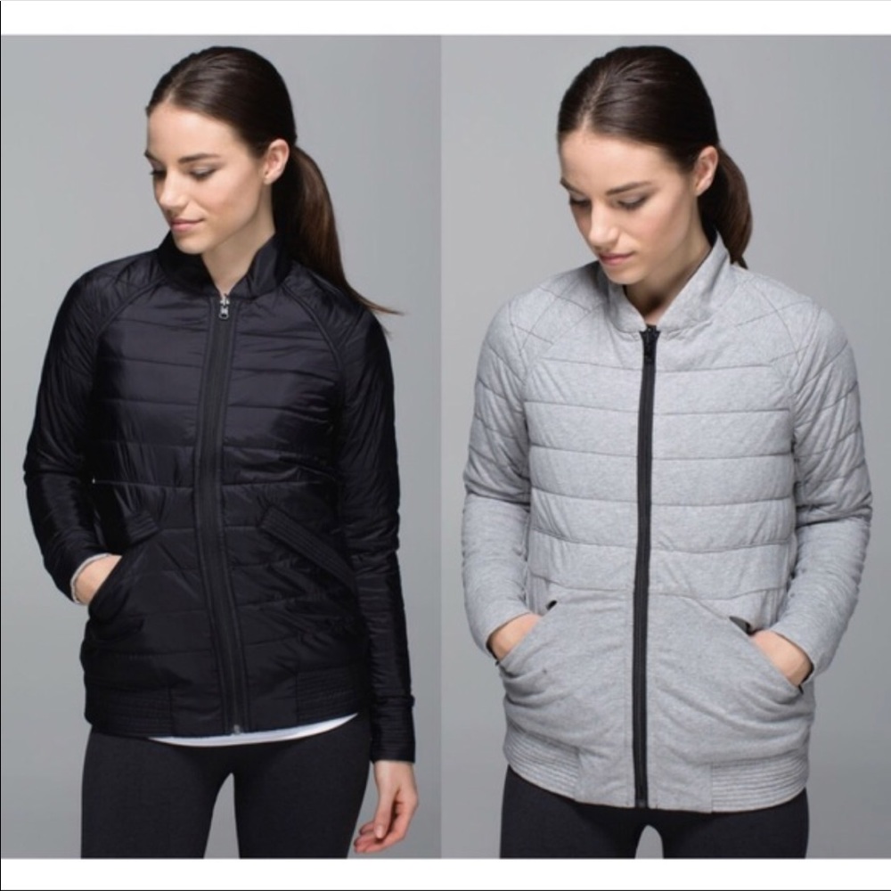 The Bomb Bomber Jacket Lululemon  Reversible